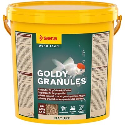Sera Goldy Gran Nature 10 l Fischfutter - Vollständig, Schwimmende Pellets Sera Goldy Gran Nature 10 l Fischfutter - Vollständig, Schwimmende Pellets