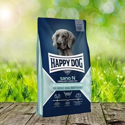 Happy Dog 2 x 7,5 kg Sano N Diät-Hundefutter Niere Leber & Herz Erkrankungen Happy Dog 2 x 7,5 kg Sano N Diät-Hundefutter Niere Leber & Herz Erkrankungen