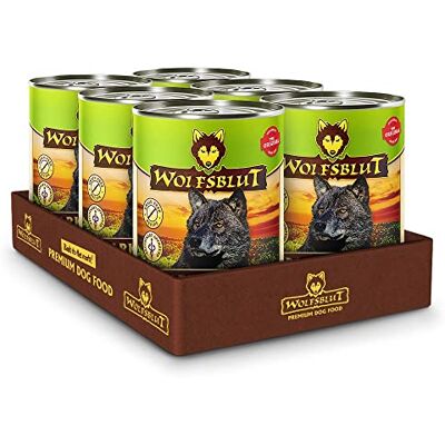 Wolfsblut – Dark Forest Adult Futter mit natürlichen Zutaten für ausgewachsene Hunde. Alleinfutter ohne künstliche Zusatzstoffe, Farb- und Konservierungsstoffe 395g Wolfsblut – Dark Forest Adult Futter mit natürlichen Zutaten für ausgewachsene Hunde. Alleinfutter ohne künstliche Zusatzstoffe, Farb- und Konservierungsstoffe 395g