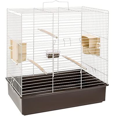 Ferplast Vogelkäfig Wellensittich Käfig Exotenkäfig, inkl. Vogelspielzeug, Vogel-Futternapf, Vogel-Sitzstangen, 61,5 x 40 x h 65 cm Ferplast Vogelkäfig Wellensittich Käfig Exotenkäfig, inkl. Vogelspielzeug, Vogel-Futternapf, Vogel-Sitzstangen, 61,5 x 40 x h 65 cm
