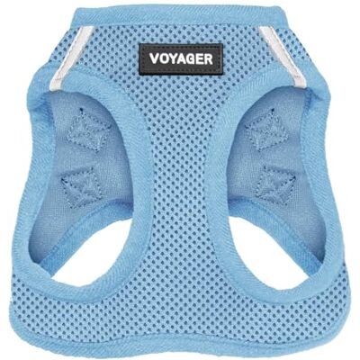Best Pet Supplies Voyager Step-In Air Hundegeschirr by All Weather Mesh Step in Vest Harness für kleine und mittlere Hunde, Babyblau, size S Brust 37-40 cm Best Pet Supplies Voyager Step-In Air Hundegeschirr by All Weather Mesh Step in Vest Harness für kleine und mittlere Hunde, Babyblau, size S Brust 37-40 cm