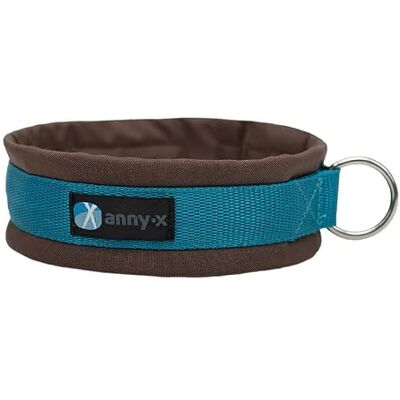 anny-x Anny·X Steckhalsband Fun Braun-Petrol Gepolstertes Hundehalsband Größe 5 (42-48 cm) anny-x Anny·X Steckhalsband Fun Braun-Petrol Gepolstertes Hundehalsband Größe 5 (42-48 cm)