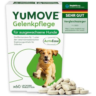 Lintbells YuMOVE Erwachsener Hund Wesentlich Hüfte und Gelenk Ergänzung - Hundezusatz Lintbells YuMOVE Erwachsener Hund Wesentlich Hüfte und Gelenk Ergänzung - Hundezusatz