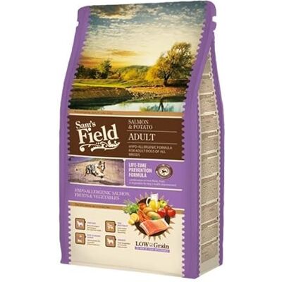 Sam's Field Lachs & Kartoffeln Hundefutter - Adult - 2,5 KG Sam's Field Lachs & Kartoffeln Hundefutter - Adult - 2,5 KG