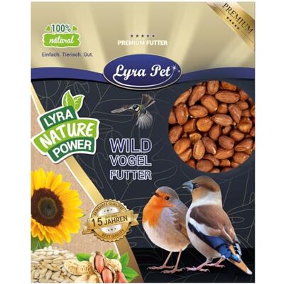 Lyra Pet ® 20 kg Erdnusskerne mit Haut Vogelfutter Wildvögel Erdnüsse Ganzjähriges, ballaststoffreiches Wildvogelfutter Natürliche Energie durch hohen Fettanteil Ideal für größere Vögel Lyra Pet ® 20 kg Erdnusskerne mit Haut Vogelfutter Wildvögel Erdnüsse Ganzjähriges, ballaststoffreiches Wildvogelfutter Natürliche Energie durch hohen Fettanteil Ideal für größere Vögel