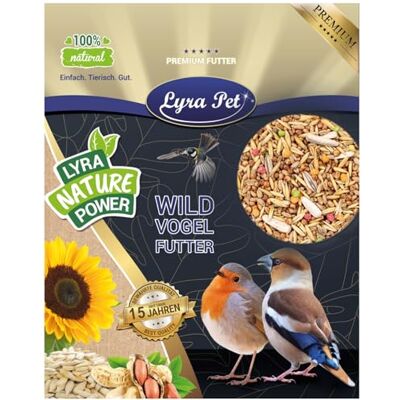 Lyra Pet ® 10 kg Streufutter Wildvogelfutter Ganzjährig Mischfutter aus Getreide & Samen Ideal für Vogelhäuser & Futterspender Abwechslungsreiches & fetthaltiges Vogelfutter für Wildvögel Lyra Pet ® 10 kg Streufutter Wildvogelfutter Ganzjährig Mischfutter aus Getreide & Samen Ideal für Vogelhäuser & Futterspender Abwechslungsreiches & fetthaltiges Vogelfutter für Wildvögel