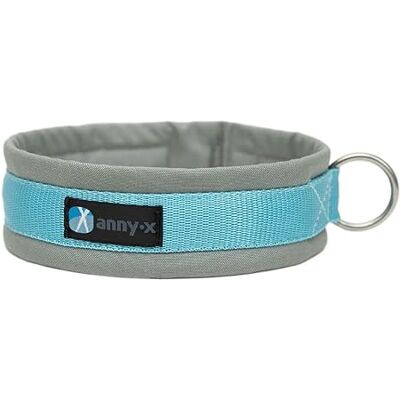 anny-x Anny·X Steckhalsband Fun Grau-Eisblau Gepolstertes Hundehalsband Größe 6 (47-53 cm) anny-x Anny·X Steckhalsband Fun Grau-Eisblau Gepolstertes Hundehalsband Größe 6 (47-53 cm)