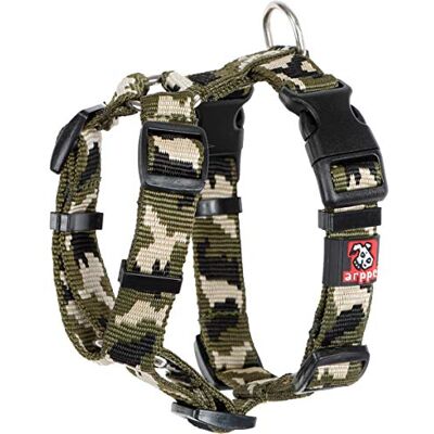 Arppe Sele Nylon Camouflage Halsband - Verstellbar, Waschbar, Langlebig Arppe Sele Nylon Camouflage Halsband - Verstellbar, Waschbar, Langlebig