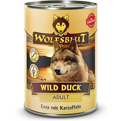 WOLFSBLUT Wild Duck Ente mit Kartoffeln - Hundenassfutter WOLFSBLUT Wild Duck Ente mit Kartoffeln - Hundenassfutter