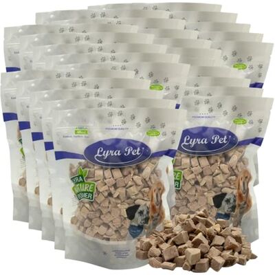 Lyra Pet ® 5 kg (25x200 g) Entenbrustwürfel gefriergetrocknet Hund & Katze Snack aus Ente für Hunde & Katzen Getreidefreies & fettarmes Leckerli Auch für Kitten, Welpen & Senioren Proteinreich Lyra Pet ® 5 kg (25x200 g) Entenbrustwürfel gefriergetrocknet Hund & Katze Snack aus Ente für Hunde & Katzen Getreidefreies & fettarmes Leckerli Auch für Kitten, Welpen & Senioren Proteinreich