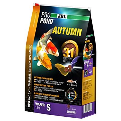 JBL ProPond Herbstfutter für Koi - Schwimmende Flocken 1,5kg JBL ProPond Herbstfutter für Koi - Schwimmende Flocken 1,5kg