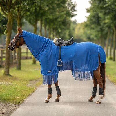 Busse Ausreitdecke Moskito Fransen III, 135, royal Summer Busse Ausreitdecke Moskito Fransen III, 135, royal Summer