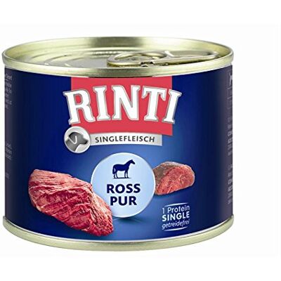 Rinti Dose Singlefleisch Ross Pur 185g (Menge: 12 je Bestelleinheit) Rinti Dose Singlefleisch Ross Pur 185g (Menge: 12 je Bestelleinheit)