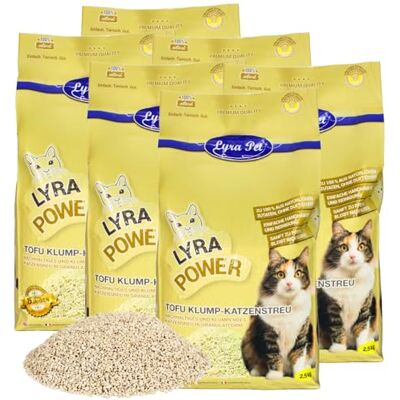 Lyra Pet ® 15 kg Tofu Katzenstreu klumpend Naturprodukt staubfrei ohne Duft Parfümfreie Klumpstreu 300 % Saugkraft Umweltfreundlich aus Erbsenprotein Auch für empfindliche Katzen Staubfrei Lyra Pet ® 15 kg Tofu Katzenstreu klumpend Naturprodukt staubfrei ohne Duft Parfümfreie Klumpstreu 300 % Saugkraft Umweltfreundlich aus Erbsenprotein Auch für empfindliche Katzen Staubfrei