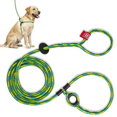 Harness Lead Hundegeschirr und Leine, Anti-Zieh-Hundegeschirr, einteiliges gepolstertes Seil, verhindert sicher das Entweichen und Ziehen, der Neue Einsatz ist herausnehmbar (Größe M/L, Regenwald) Harness Lead Hundegeschirr und Leine, Anti-Zieh-Hundegeschirr, einteiliges gepolstertes Seil, verhindert sicher das Entweichen und Ziehen, der Neue Einsatz ist herausnehmbar (Größe M/L, Regenwald)