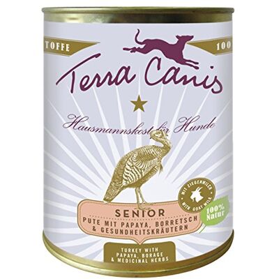 Terra Canis Senior Pute, 800g Dose (6 Pack) Terra Canis Senior Pute, 800g Dose (6 Pack)