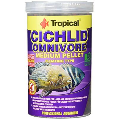Tropischer Cichlide Omnivore Mittel Pellet - Fischfutter Tropischer Cichlide Omnivore Mittel Pellet - Fischfutter