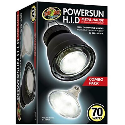 Zoo med LF-96E Powersun H.I.D UVB Lampen-Set - Beleuchtung Zoo med LF-96E Powersun H.I.D UVB Lampen-Set - Beleuchtung