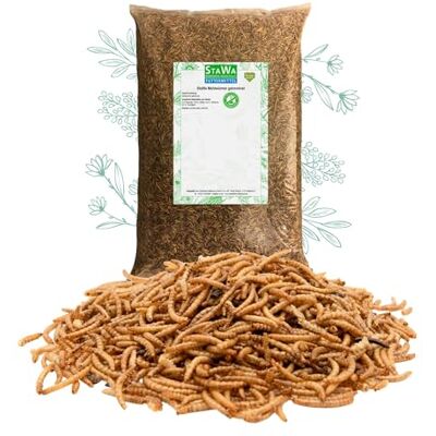 STAWA Mehlwürmer getrocknet für Vögel & Hühner, 51% Rohprotein, 300 g STAWA Mehlwürmer getrocknet für Vögel & Hühner, 51% Rohprotein, 300 g