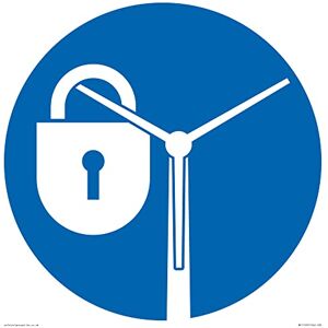 Viking Custom Mandatory: Lock Rotorblätter Schild – 300 x 300 mm – S30 Viking Custom Mandatory: Lock Rotorblätter Schild – 300 x 300 mm – S30