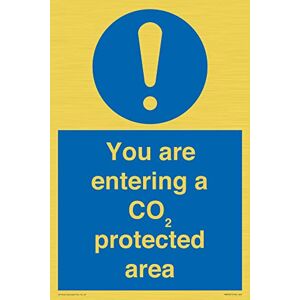 Viking Schild"You are entering a CO2 protected area", 200 x 300 mm, A4P Viking Schild"You are entering a CO2 protected area", 200 x 300 mm, A4P