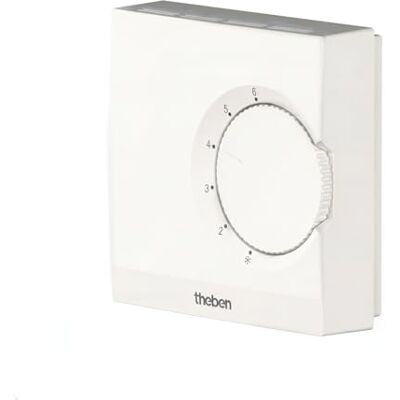 Theben 7010003 Ramses 701 S Raumthermostat Aufputz elektronisch elektronisch, Snap-In ohne Schrauben, Stellrad, 5-30 °C, Solltemperatur-Begrenzung, für Gas-, Wasser- und Elektroheizung Theben 7010003 Ramses 701 S Raumthermostat Aufputz elektronisch elektronisch, Snap-In ohne Schrauben, Stellrad, 5-30 °C, Solltemperatur-Begrenzung, für Gas-, Wasser- und Elektroheizung