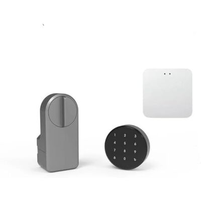 FMDARJXWHCP TUYA Bluetooth-kompatibles Gateway Smart Lock Passwort-Fernbedienung Zugangskontrollschalter Aler für sichere Sicherheit digitales Schließfach FMDARJXWHCP TUYA Bluetooth-kompatibles Gateway Smart Lock Passwort-Fernbedienung Zugangskontrollschalter Aler für sichere Sicherheit digitales Schließfach