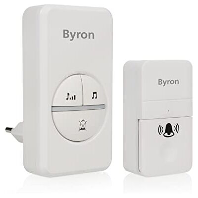Byron DBY-23442 Kinetisches Energie WLAN Türklingel-Set - Umweltfreundlich Byron DBY-23442 Kinetisches Energie WLAN Türklingel-Set - Umweltfreundlich
