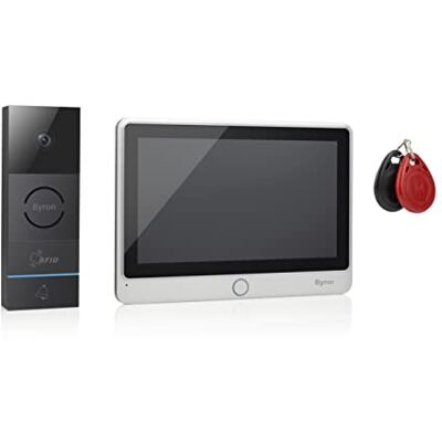 Byron DIC-24112 Video-Gegensprechanlage - 7-Zoll Touchscreen - HD-Aufnahme - RFID Byron DIC-24112 Video-Gegensprechanlage - 7-Zoll Touchscreen - HD-Aufnahme - RFID