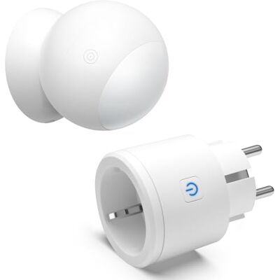 Milduall Bewegungsmelder Steckdose, Drahtloser Infrarot PIR Bewegungssensor Funk Durchgangsmelder Steckdose Wireless Funkschalter für Beleuchtung Ventilator Milduall Bewegungsmelder Steckdose, Drahtloser Infrarot PIR Bewegungssensor Funk Durchgangsmelder Steckdose Wireless Funkschalter für Beleuchtung Ventilator