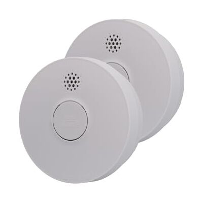 Unitec Rauchwarnmelder TÜV geprüft, 5 Jahre, akustische und optische Anzeige, automatische Prüffunktion, Alarm 85 dB, weiß, 2er Pack Unitec Rauchwarnmelder TÜV geprüft, 5 Jahre, akustische und optische Anzeige, automatische Prüffunktion, Alarm 85 dB, weiß, 2er Pack