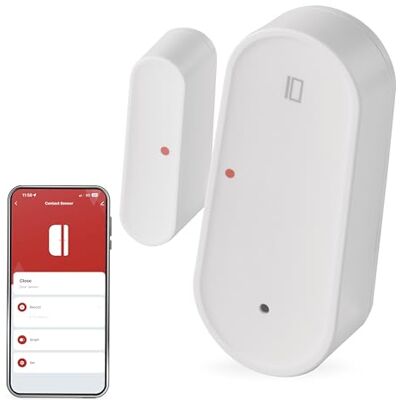 Emos GoSmart ZigBee Türsensor mit App drahtloser magnetischer Zigbee-Fenstersensor IP-2111Z für Hausautomation oder Alarm IP20 für Innen, inkl. Klebeband weiß Emos GoSmart ZigBee Türsensor mit App drahtloser magnetischer Zigbee-Fenstersensor IP-2111Z für Hausautomation oder Alarm IP20 für Innen, inkl. Klebeband weiß