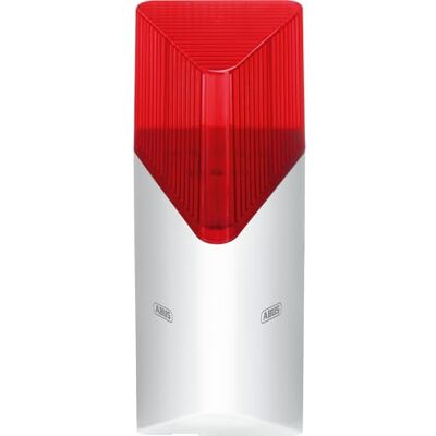 Abus Außen-Sirene Smartvest Pro kabellos, bis zu 105 dB, Weiß Funk-Alarmanlage, rotes LED-Blitzlicht, IP44-Schutz, Sabotageschutz, Batterien inklusive, einfache Montage Abus Außen-Sirene Smartvest Pro kabellos, bis zu 105 dB, Weiß Funk-Alarmanlage, rotes LED-Blitzlicht, IP44-Schutz, Sabotageschutz, Batterien inklusive, einfache Montage