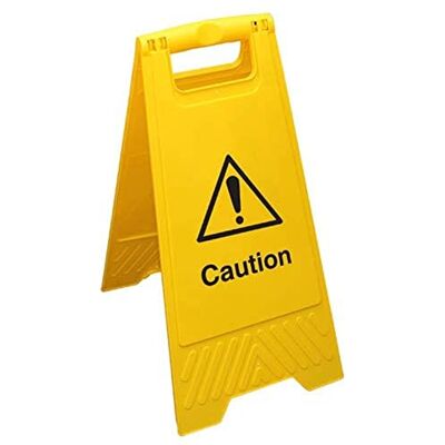 VSafety CAUTION, gelb Floor Schild VSafety CAUTION, gelb Floor Schild