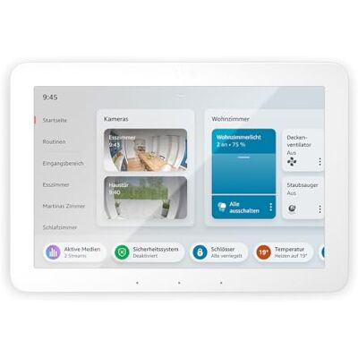 Amazon Zertifiziert und generalüberholt Echo Hub Smart-Home-Bedienpanel (8 Zoll) mit Alexa Kompatibel mit Tausenden Geräten Amazon Zertifiziert und generalüberholt Echo Hub Smart-Home-Bedienpanel (8 Zoll) mit Alexa Kompatibel mit Tausenden Geräten
