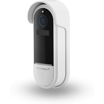 Homematic IP Video-Türklingel Smart Home, kabellose Türklingel-Kamera mit AI Personenerkennung, Zwei-Wege-Audio, Nachtsicht, 162945A0 Homematic IP Video-Türklingel Smart Home, kabellose Türklingel-Kamera mit AI Personenerkennung, Zwei-Wege-Audio, Nachtsicht, 162945A0