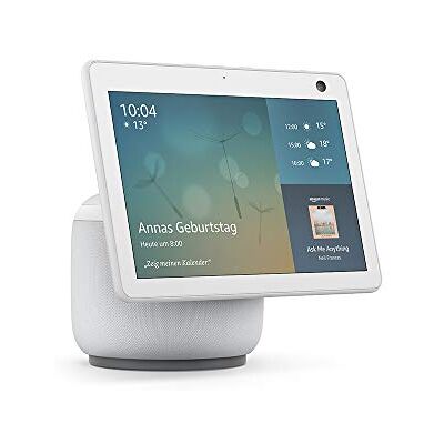 Amazon Echo Show 10 (3. Generation, 2020) Hochauflösendes Smart Display mit Bewegungsfunktion und Alexa, Weiß Zertifiziert und generalüberholt Amazon Echo Show 10 (3. Generation, 2020) Hochauflösendes Smart Display mit Bewegungsfunktion und Alexa, Weiß Zertifiziert und generalüberholt