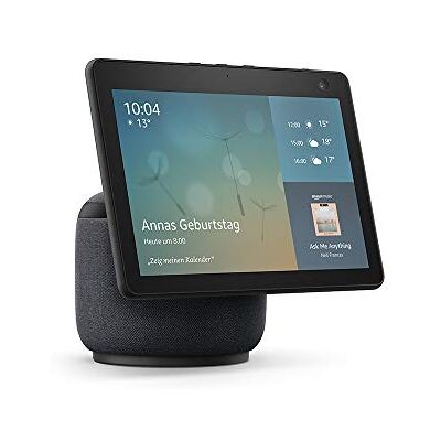 Amazon Echo Show 10 (3. Generation, 2020) Hochauflösendes Smart Display mit Bewegungsfunktion und Alexa, Anthrazit Zertifiziert und generalüberholt Amazon Echo Show 10 (3. Generation, 2020) Hochauflösendes Smart Display mit Bewegungsfunktion und Alexa, Anthrazit Zertifiziert und generalüberholt