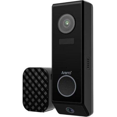 ARENTI P10 Innovative, kabellose, batteriebetriebene WLAN-Video-Türklingel mit Zwei Kameras, Nachtsicht, PIR-Bewegungserkennung, IP65 Wetterschutz ARENTI P10 Innovative, kabellose, batteriebetriebene WLAN-Video-Türklingel mit Zwei Kameras, Nachtsicht, PIR-Bewegungserkennung, IP65 Wetterschutz