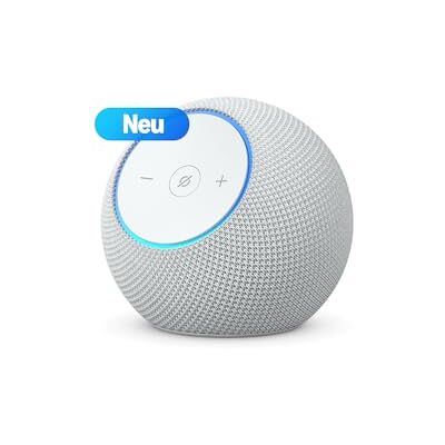 Amazon Zertifiziert und generalüberholt Echo Dot Max (neueste Generation), Alexa-Lautsprecher mit raumfüllendem Klang und integriertem Smart-Home-Hub, Weiß Amazon Zertifiziert und generalüberholt Echo Dot Max (neueste Generation), Alexa-Lautsprecher mit raumfüllendem Klang und integriertem Smart-Home-Hub, Weiß