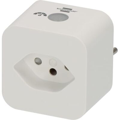 Brennenstuhl Smart Steckdose Schweiz mit Verbrauchsüberwachung Intelligente WiFi-Steckdose kompatibel mit Alexa, Google Home und Matter Zeitgesteuerter Smart Plug mit Sprachsteuerung und Brennenstuhl Smart Steckdose Schweiz mit Verbrauchsüberwachung Intelligente WiFi-Steckdose kompatibel mit Alexa, Google Home und Matter Zeitgesteuerter Smart Plug mit Sprachsteuerung und