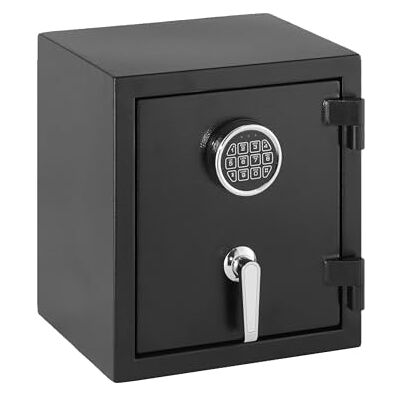 Amazon Safe, feuerfest, mit programmierbarem elektronisch Tastenfeld, 23.5 l Volumen, schwarz, 36 cm B x 31 cm Tx 40 cm H Amazon Safe, feuerfest, mit programmierbarem elektronisch Tastenfeld, 23.5 l Volumen, schwarz, 36 cm B x 31 cm Tx 40 cm H