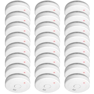 ELRO 24-Pack FS1801 10 Jahre Sensor 85 dB Entspricht der Europäischen Norm EN14604 Weiß Set mit 24 Stück ELRO 24-Pack FS1801 10 Jahre Sensor 85 dB Entspricht der Europäischen Norm EN14604 Weiß Set mit 24 Stück