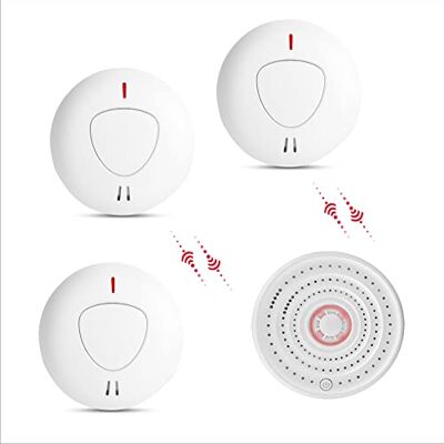 Firexo fxo Vernetzter optischer Rauch und Wärmemelder mit 10 Jahren Batterielaufzeit x1 Hitzemelder Alarm & x3 Rauchmelder Feueralarm System & Brandprävention Alarm Firexo fxo Vernetzter optischer Rauch und Wärmemelder mit 10 Jahren Batterielaufzeit x1 Hitzemelder Alarm & x3 Rauchmelder Feueralarm System & Brandprävention Alarm