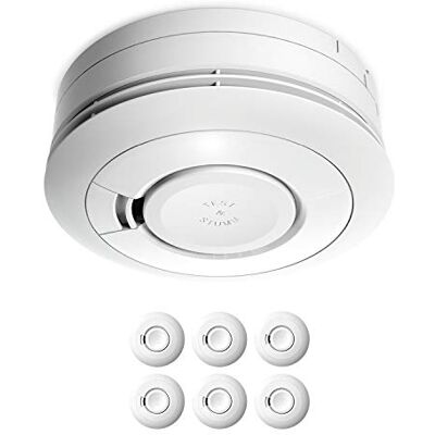 Ei Electronics Ei650 Rauchwarnmelder, Rauchmelder im 6er Set, Stand-Alone-Gerät mit Batterie für 10 Jahre, Testsieger Stiftung Warentest, weiß Ei Electronics Ei650 Rauchwarnmelder, Rauchmelder im 6er Set, Stand-Alone-Gerät mit Batterie für 10 Jahre, Testsieger Stiftung Warentest, weiß