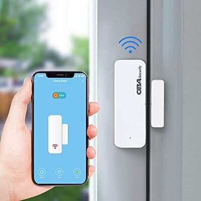 Oba security OBA WiFi-Tür- und Fenstersensor, intelligente Erkennung des Türstatus, sendet Benachrichtigung an das Telefon, funktioniert mit Alexa Google Home, Zubehör für Smart Home Gerät mit Szene Oba security OBA WiFi-Tür- und Fenstersensor, intelligente Erkennung des Türstatus, sendet Benachrichtigung an das Telefon, funktioniert mit Alexa Google Home, Zubehör für Smart Home Gerät mit Szene