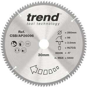 Trend TCT Kreissägeblatt - 216mm, 64 Zähne, 30mm Bohrung - Kreissägeblatt Trend TCT Kreissägeblatt - 216mm, 64 Zähne, 30mm Bohrung - Kreissägeblatt