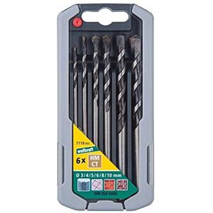 wolfcraft Betonbohrer-Set „Professional“ HM-bestückt, Ø 3-10 mm, 6-tlg. I 7119000 I Für Bohrungen in Beton, Kunst- und Naturstein wolfcraft Betonbohrer-Set „Professional“ HM-bestückt, Ø 3-10 mm, 6-tlg. I 7119000 I Für Bohrungen in Beton, Kunst- und Naturstein