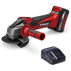 Einhell Akku-Winkelschleifer TC-AG 18/115 Li (1x4,0Ah) (18 V, 115 mm Scheiben-Ø, 28 mm Schnitttiefe, Softstart, Zusatzhandgriff, inkl. 1x 4,0 Ah Akku & Ladegerät) Einhell Akku-Winkelschleifer TC-AG 18/115 Li (1x4,0Ah) (18 V, 115 mm Scheiben-Ø, 28 mm Schnitttiefe, Softstart, Zusatzhandgriff, inkl. 1x 4,0 Ah Akku & Ladegerät)