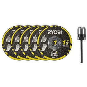 Ryobi 6 Trennscheiben und 1 Spannfutter Twist Lock RAR301-6 Ryobi 6 Trennscheiben und 1 Spannfutter Twist Lock RAR301-6